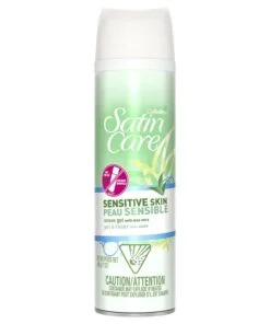 Gel cạo lông Gillette Satin Care Shave Gel Sensitive Skin 198g