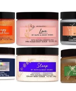 Sữa Tắm Tẩy Tế Bào Chết AROMATHERAPY Bath & Body Work 326g - USA