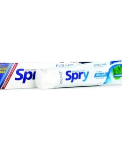 Kem Đánh Răng Spry Natural với Xylitol và Lô hội - Hương Bạc Hà 141g [MẪU MỚI]
