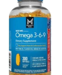 Omega 3 6 9 Supports Heart Health 300 viên Viên uống dầu cá Omega 3 6 9 Supports Heart Health 1600mg 300 viên Viên uống dầu cá Omega 3 6 9 Supports Heart Health 300 viên Viên uống dầu cá Omega 3 6 9 Supports Heart Health 1600mg 300 viên của Mỹ